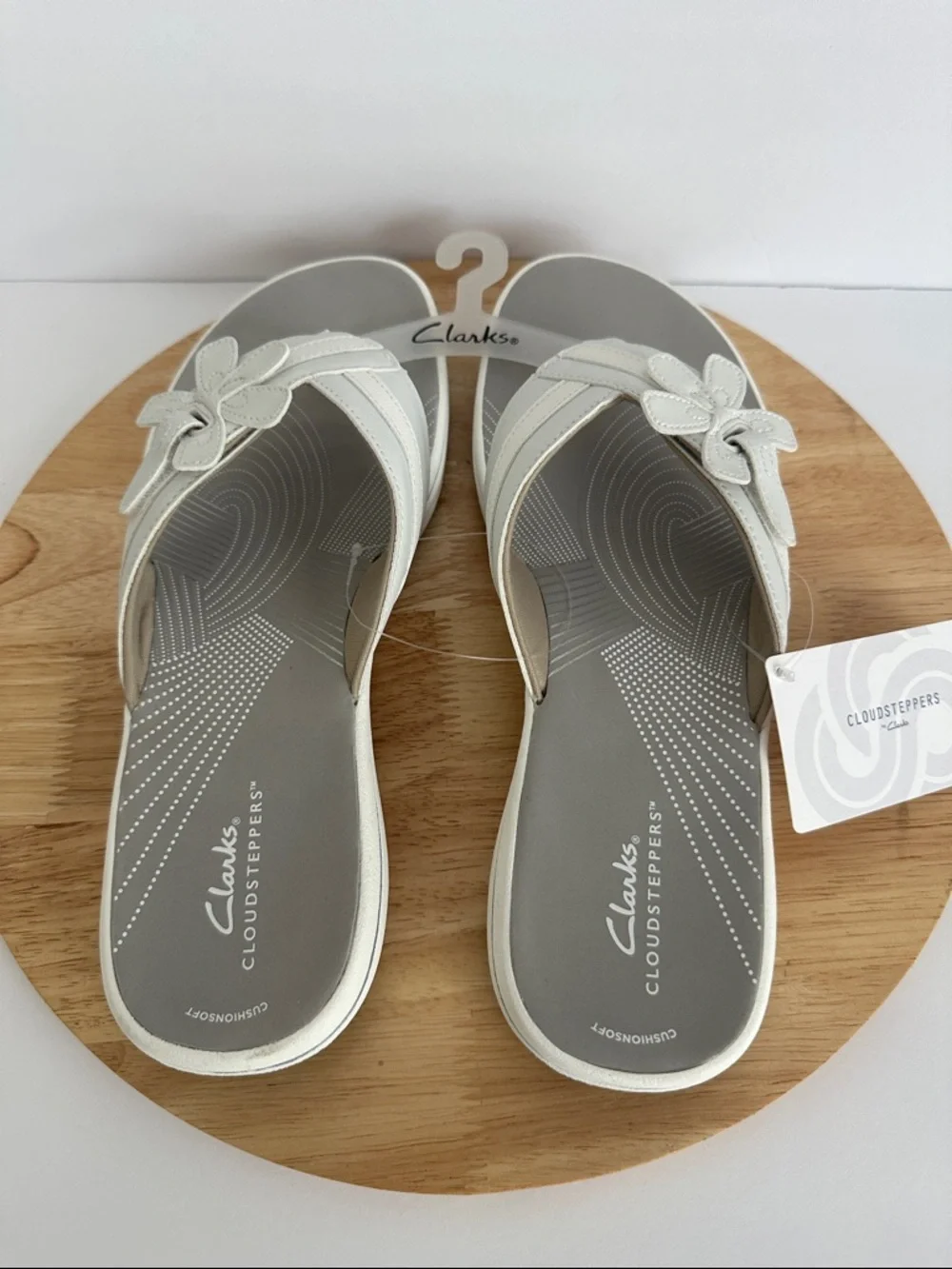 Clarks Cloudsteppers Womens Brinkley Flora Flip-Flops